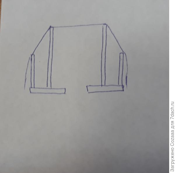 Чтобы тент по растениям не полоскался.