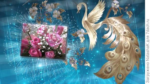 Пусть эта волшебная птица исполнит все самые заветные желания ...