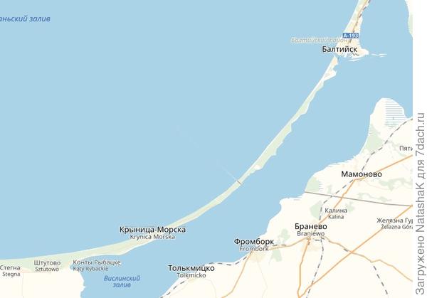 Вот как раз поседине косы и жили...