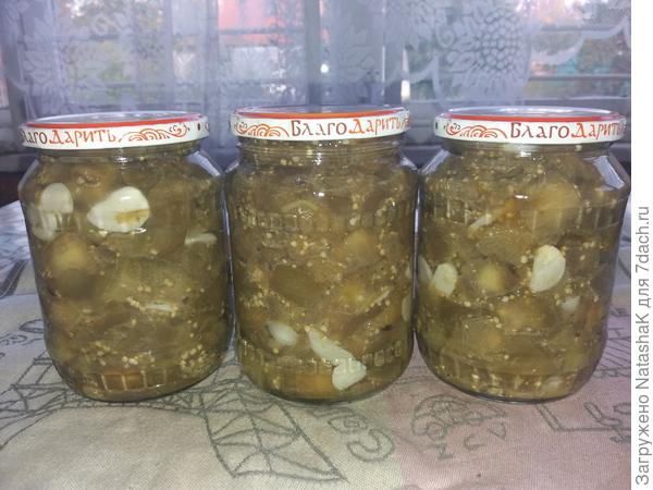 Маринины потрясающие баклажаны "как грибы". Действительно как грибы получились! Спасибо, Марина!