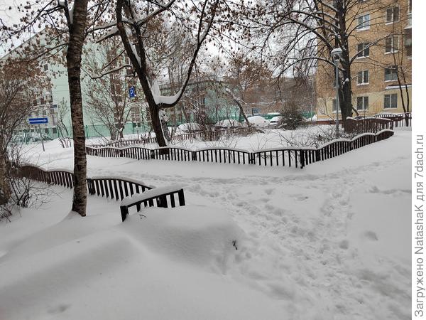 Это вид от подъезда