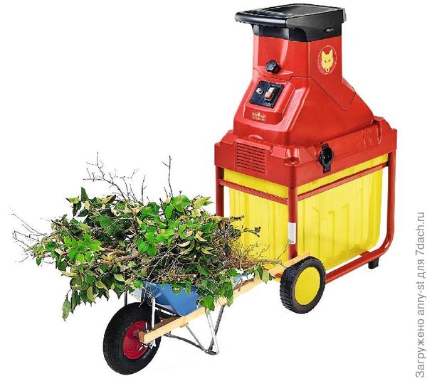Садовый шрёдер SDE 2800 EVO (Wolf-Garten)