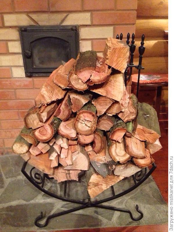 Печка в комнате