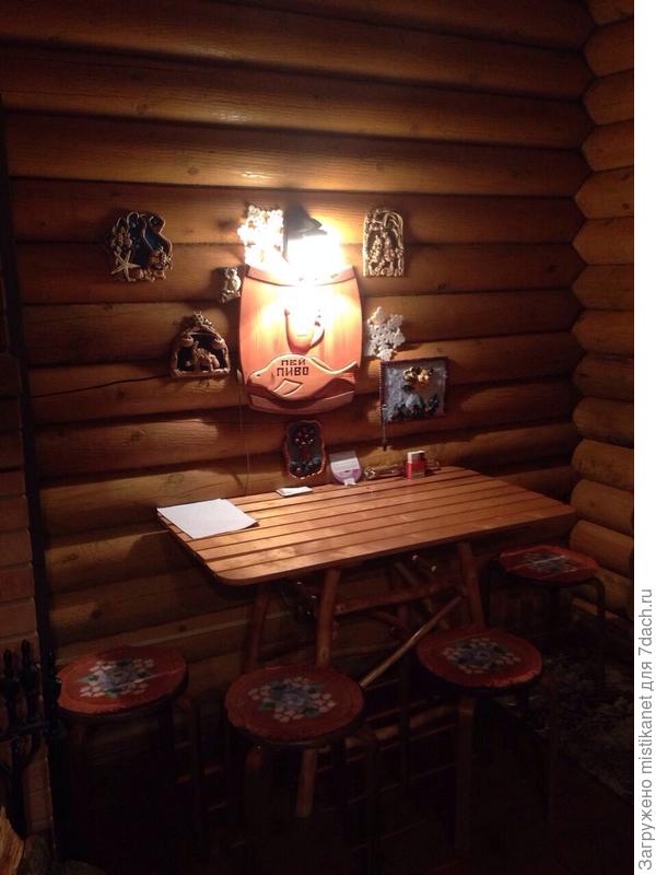 Здесь мы сидим и пьём чай