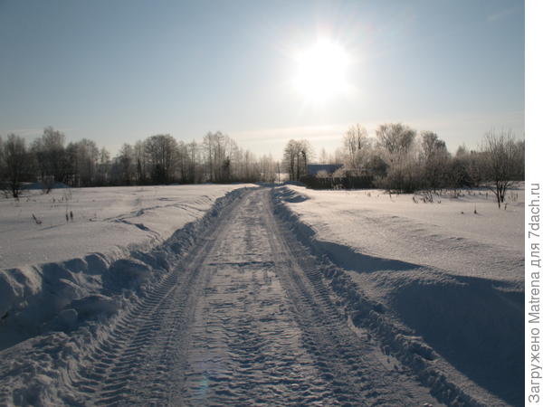 Дорога при солнце кажется ровнее.