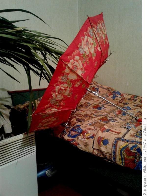 На даче трудно сушить.