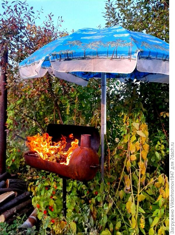 Особенно, когда шашлык готовят!