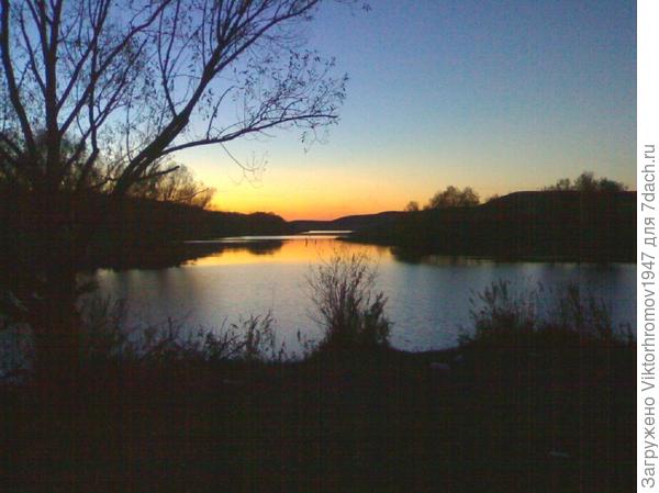 Оренбургский закат.( ветренний)