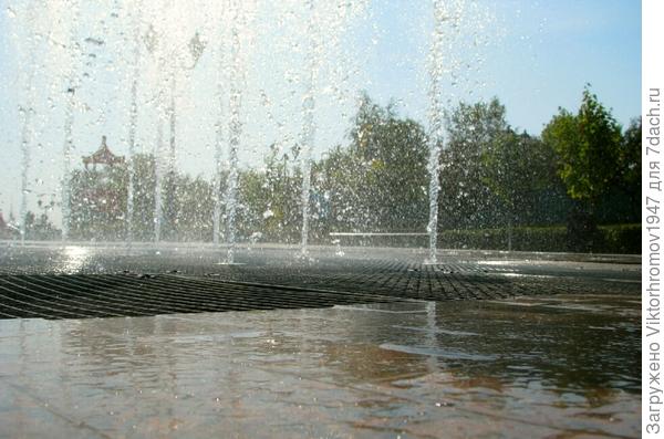 Под прохладными капельками. Восторг...