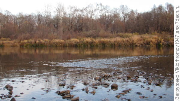 Осенний перекат на Сакмаре.