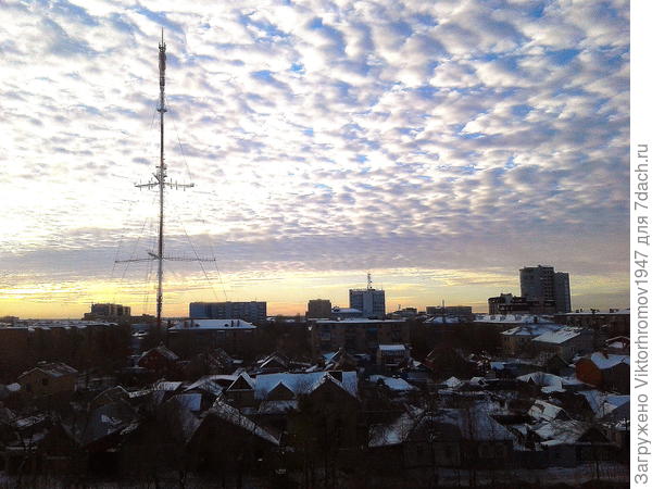 В декабре &quot;барашки&quot; пасутся на небе...