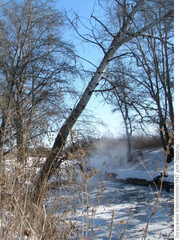 Началось таяние снега