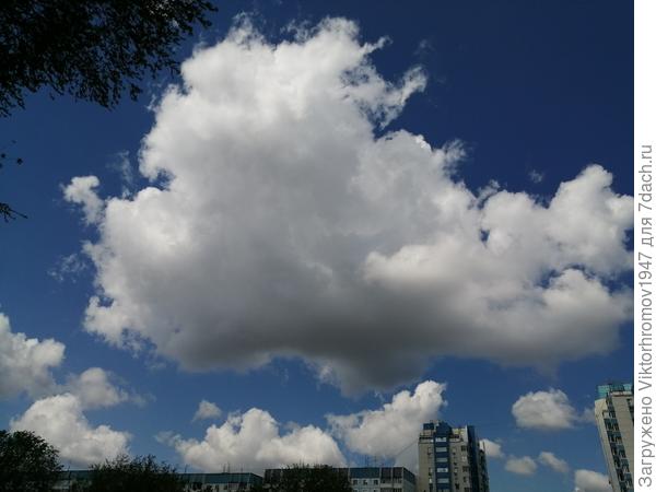 Еле уместилось над нашим двором...