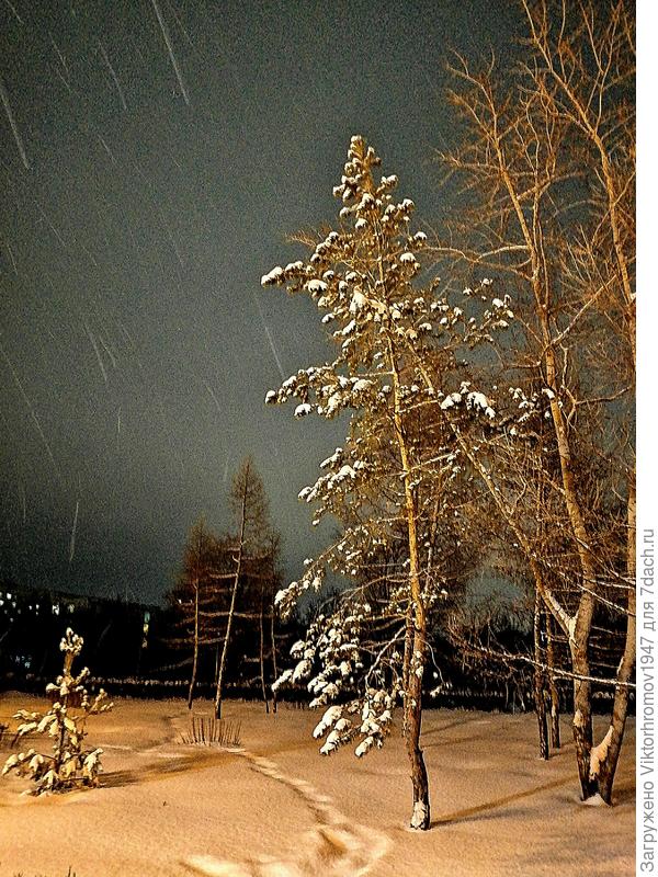 Красивый Зимний вечер!