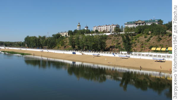 Первый центральный пляж в Оренбурге. Всего у нас их четыре.