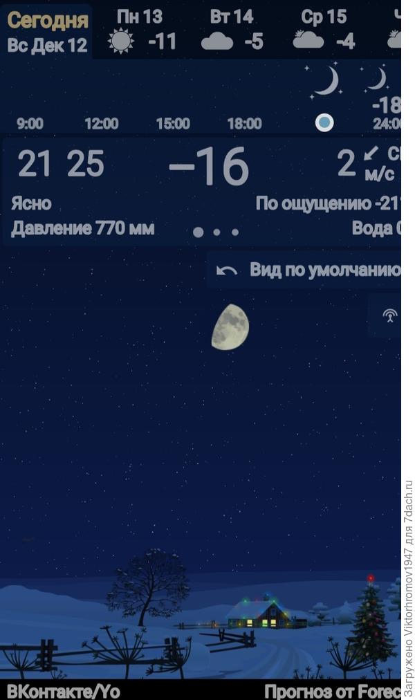 У нас почти неделю Зима...