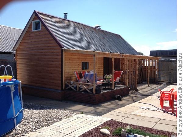 Баня после реконструкции