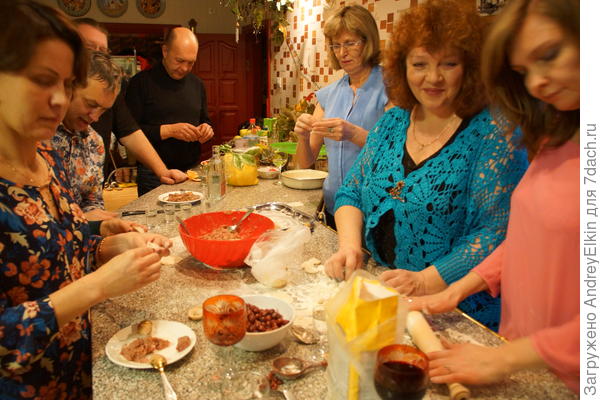 пельмени из лосятины