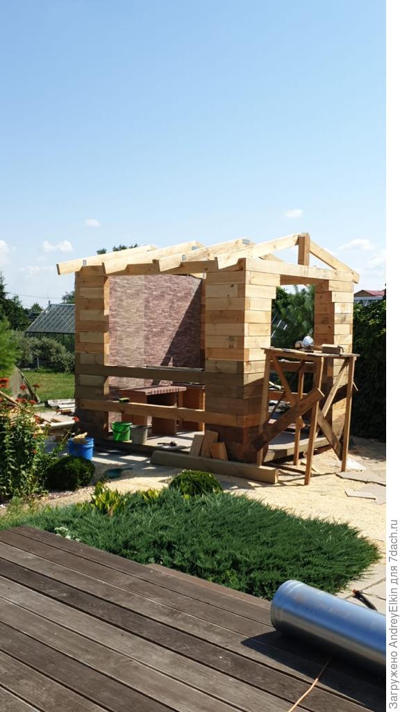 установили стропила