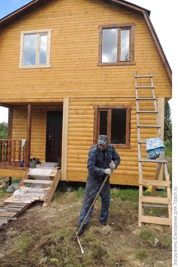Здесь будут грядки!