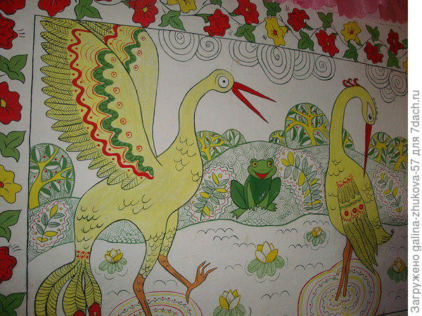 обратная сторона русской печи