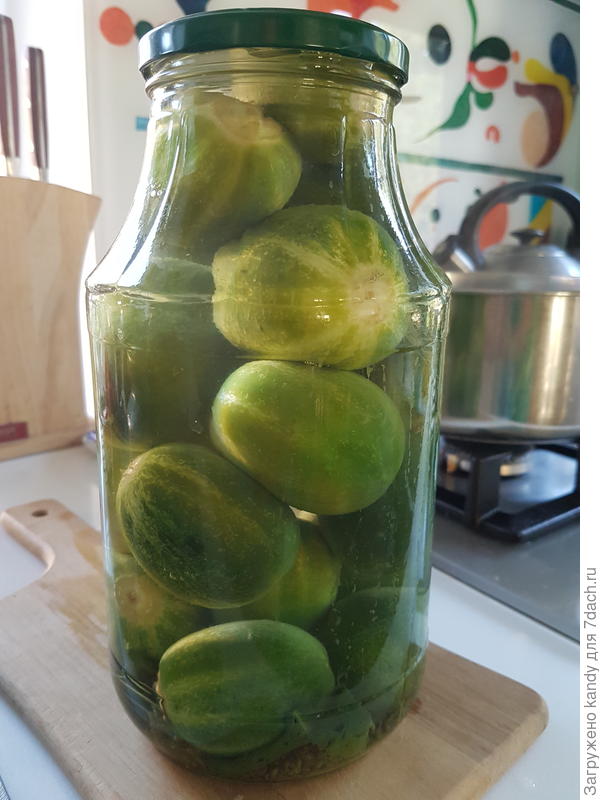 &amp;quot;арбузы&amp;quot; в банке, зимой за диковинку сойдут