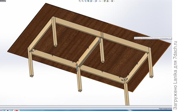 А это стол &quot;снизу&quot;, Solid. Есть ссылка на видео.