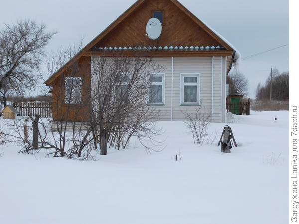 У соседей был такой-же страшненький домик, как и у нас...