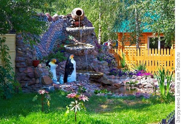 Давно не была там, сама не понимаю - пингвины - это декор?