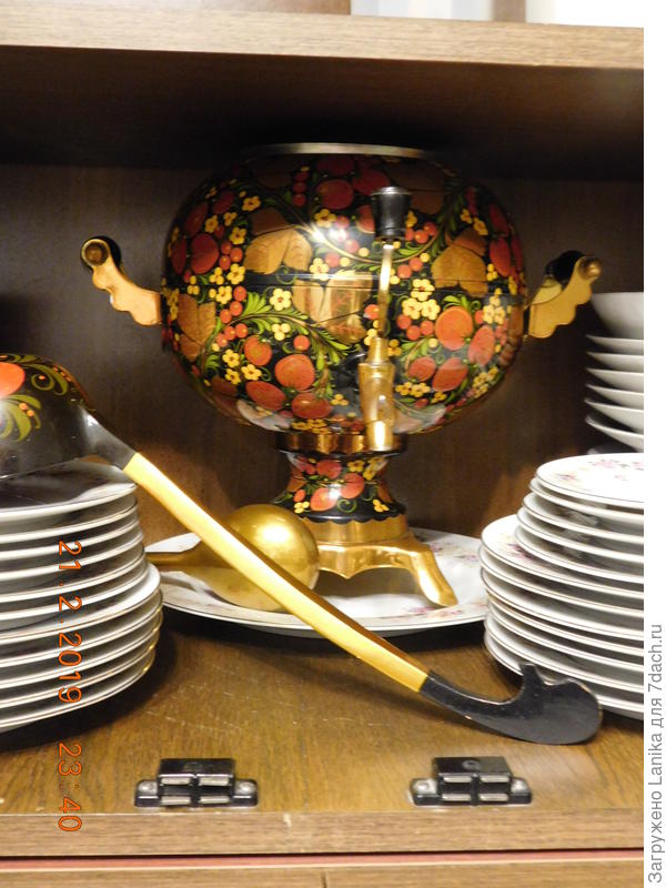 Чай уже пили, с детьми и внуками на старый - новый год.