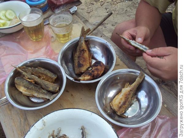 Нет ничего вкусней свежей рыбы...