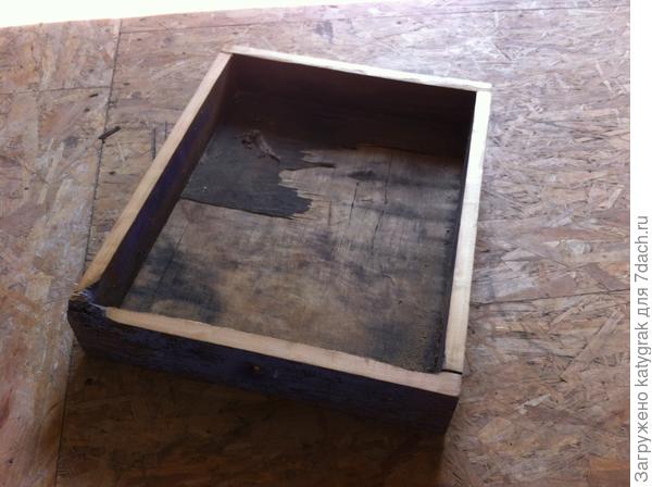 Старый выдвижной ящик