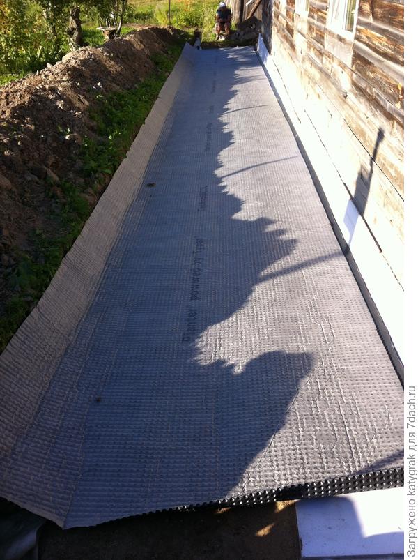 Раскрученный рулон