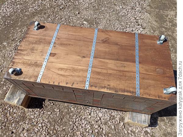 Прикрутила колёсики