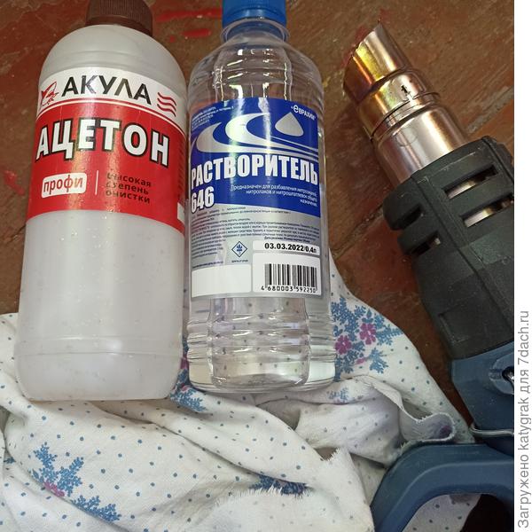 Средства для удаления пластикового нагара