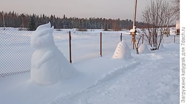 Сначала был чисто белый.