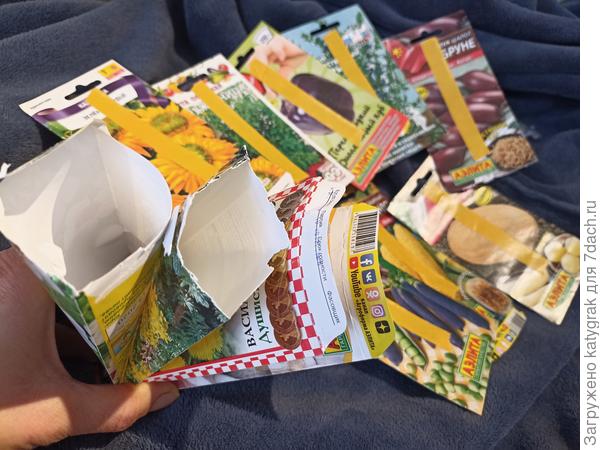 Второй вариант применения пакетиков для изготовления новогодних украшений