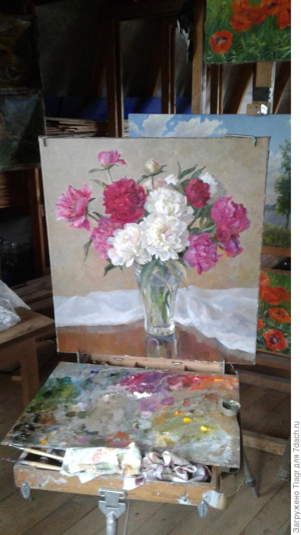 В каморке у папы, но не Карло, а у моего папы)))