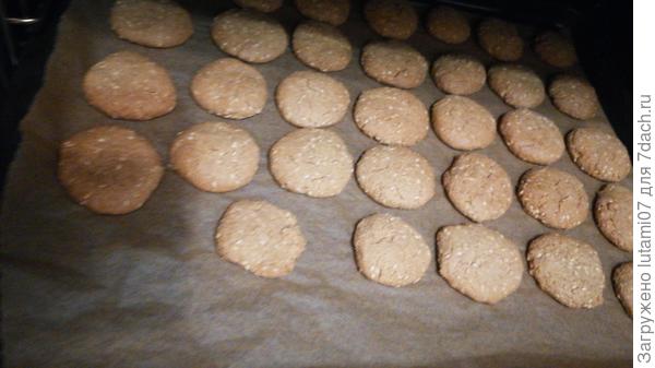 Овсяные печенья