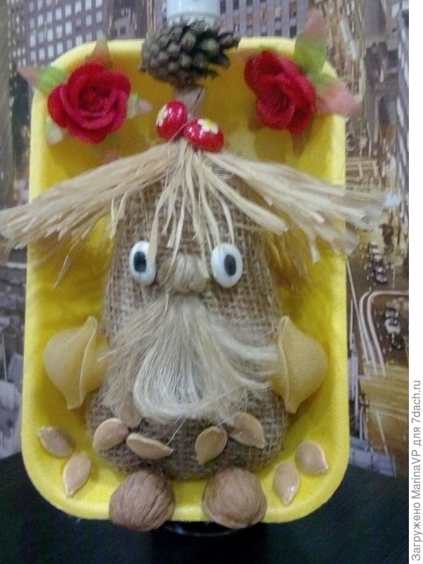 А вот мой домовенок Кузя.