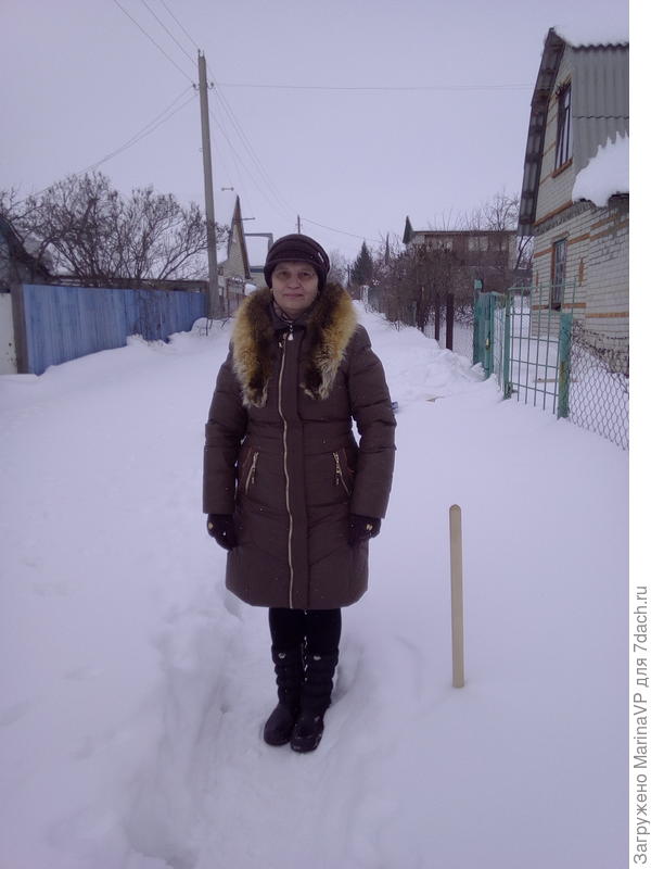 Стою на тропинке к участку.