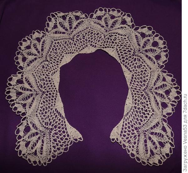 Воротничок ажурный