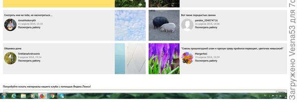 Поросята и облака, кто круче? Или крокусы и кафель на стене...