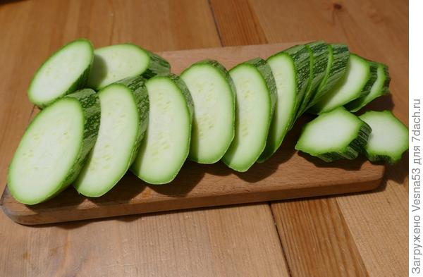 Плод в разрезе.