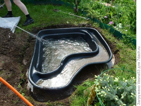 Уплотнение грунта при помощи воды