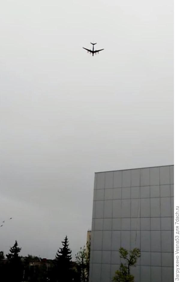 Возвращение с Парада Победы...