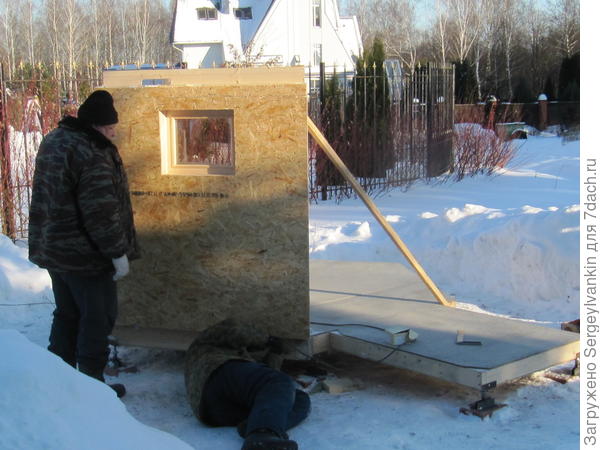 Монтаж стен