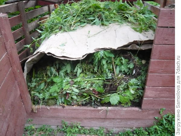 Чередование слоев в компосте