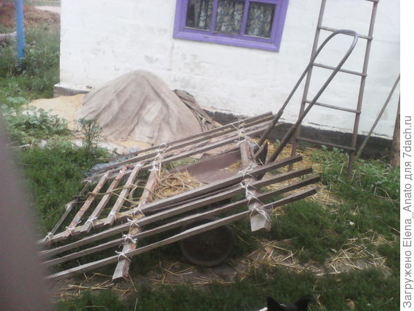 каркас на тачке