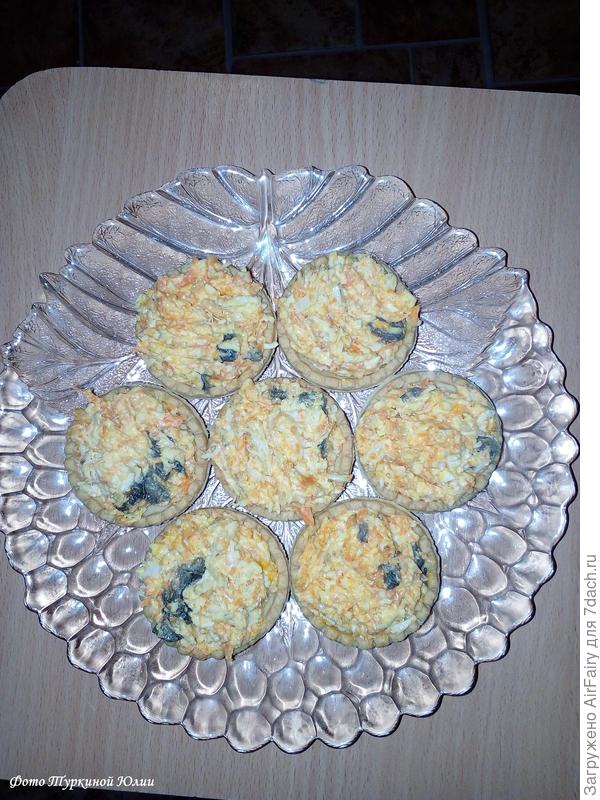 Еще тарталетки, но своя - только начинка)